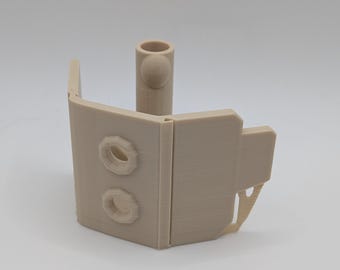Soporte de bisagra 3T16 y 3T17 de repuesto para cobertizo Rubbermaid 5L40 de 6x5 con tapa deslizante - PETG reforzado - Elija izquierda, derecha o par