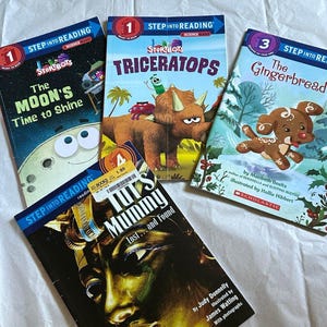 Step Into Reading Books Level 1 - Etsy