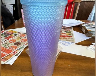 Starbucks 2021 Aurora Iridescent Gradient Mug  Purple & Teal Ombre Ceramic  Travel Cup With Lid - Etsy