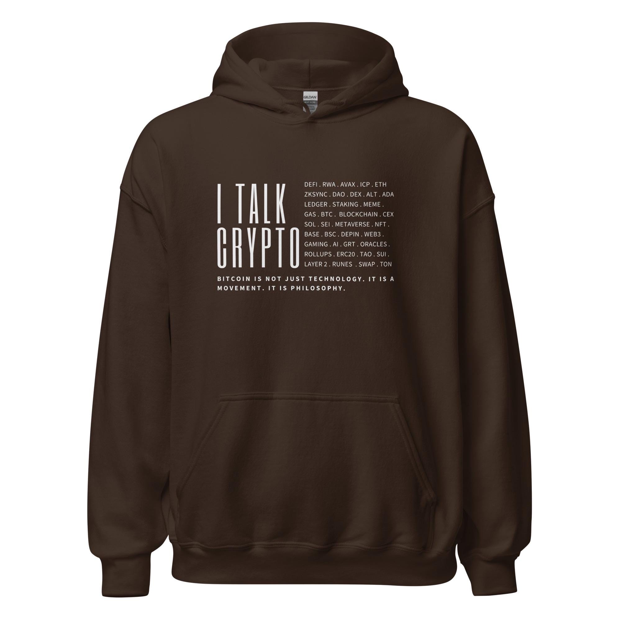 I Talk Crypto - (Unisex) Hoodie