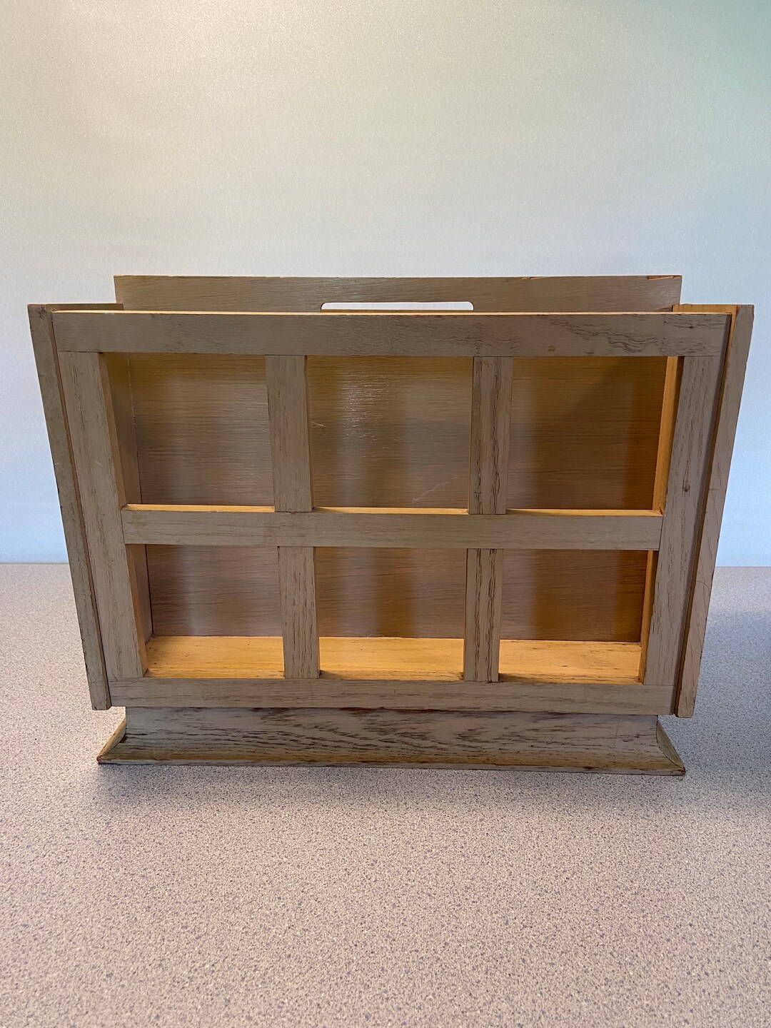 Mid Century Blonde Magazine Rack by Butler | Style 560 | MCM Wood ...