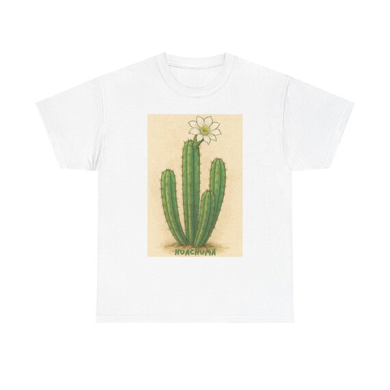 Huachuma Kaktus Baumwoll-T-Shirt, San Petro, Geschenk fr Naturliebhaber -  Etsy.de