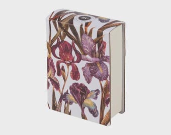 Bruno Visconti Gilded Notepad, Irises or Pomegranates