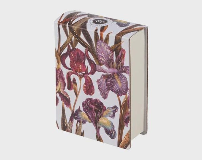Bruno Visconti Gilded Notepad, Irises or Pomegranates