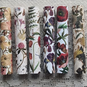 Bruno Visconti Dreamwrite Italian Floral Pen, Gold Gilded, Black Ink, 12 VARIETIES