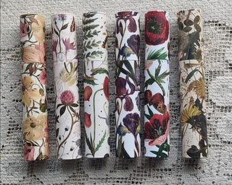 Bruno Visconti Dreamwrite Italian Floral Pen, Gold Gilded, Black Ink, 12 VARIETIES