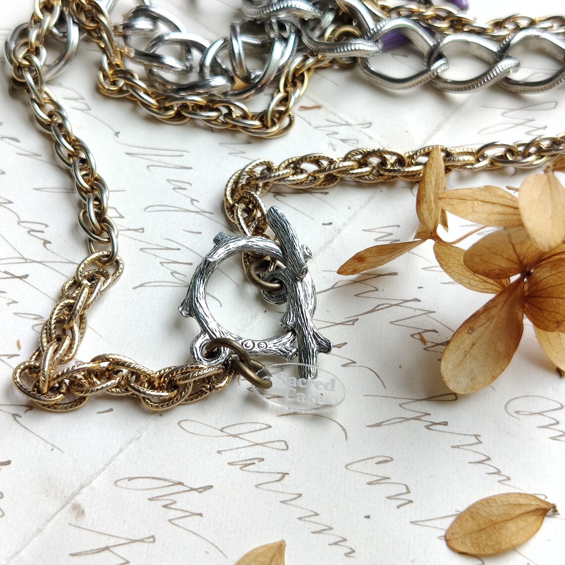 Religious Assemblage Art Necklace Jesus Necklace Vintage Etsy