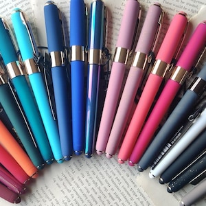 Bruno Visconti Monaco Pen: Soft Touch, Fine Point Black Ink