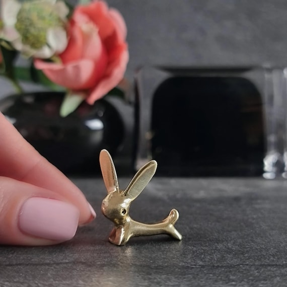 Gold Rabbit Ornament