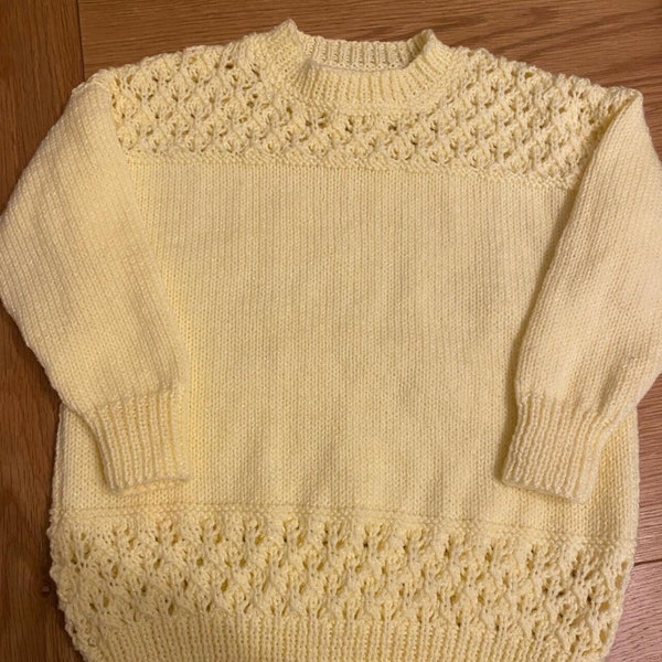 Hand knitted Jumper