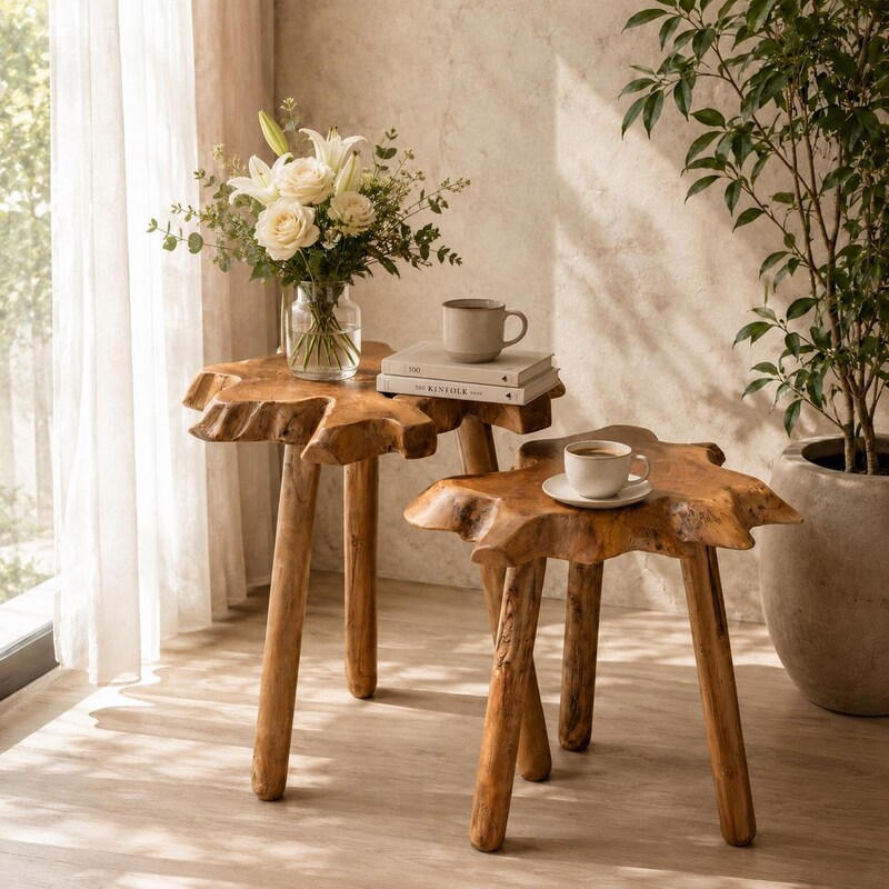 Nesting Live Edge Tables - Etsy