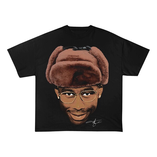 TYLER The CREATOR T Shirt Design. Png Digital 4500x5100 px. R&B Hiphop Retro, 90s Vintage, Bootleg Tee. Instant Download And Ready To Print.
