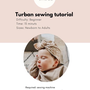 Turban sewing pattern image 5