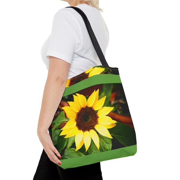 Sunflower Garden Tote Bag Gift for Women, Mom, Friends