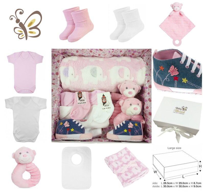 Luxury Baby Blessed Gift Hamper, New Born Baby Hamper, Baby Shower