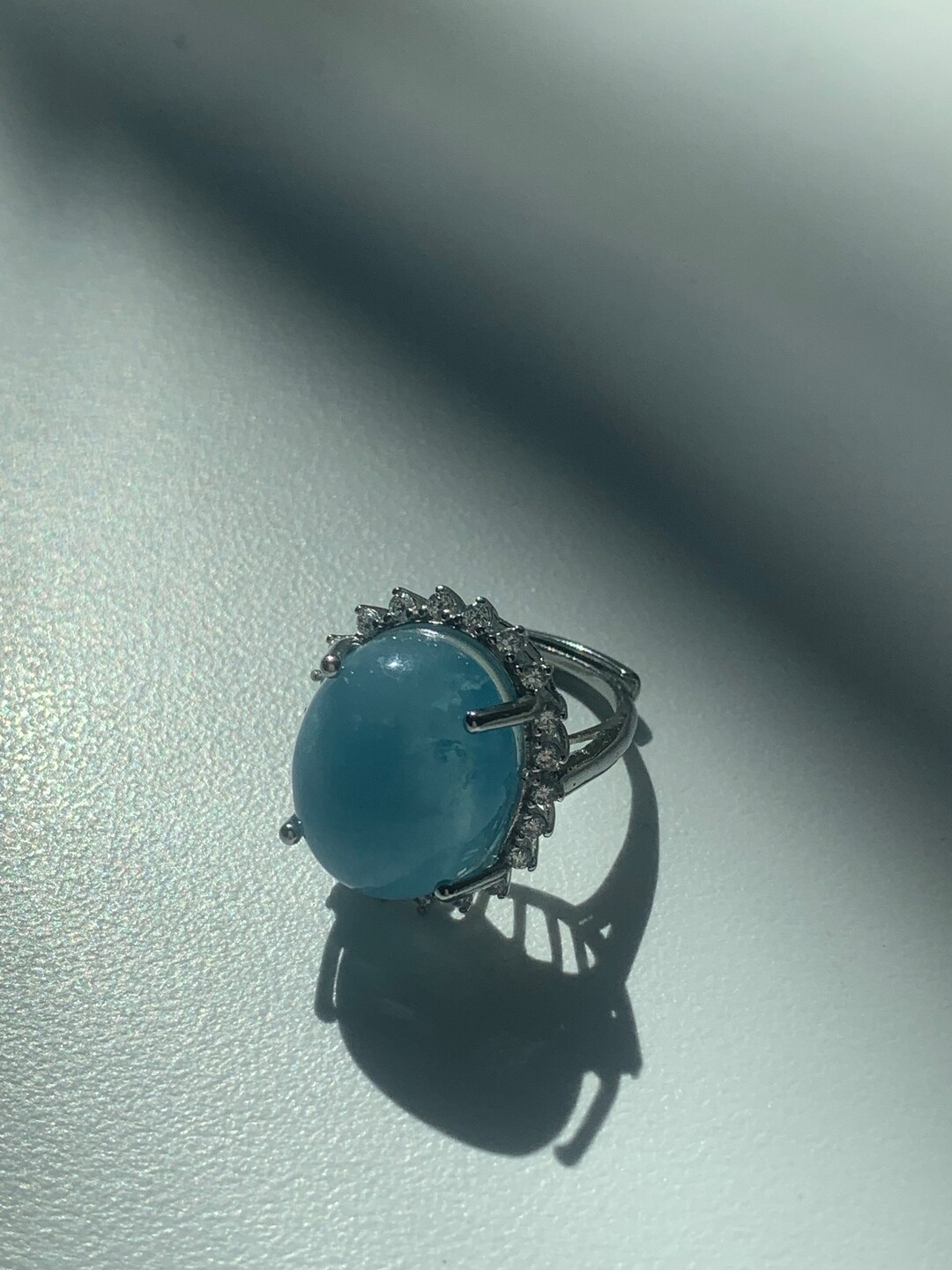 Aquamarine Ring - Etsy