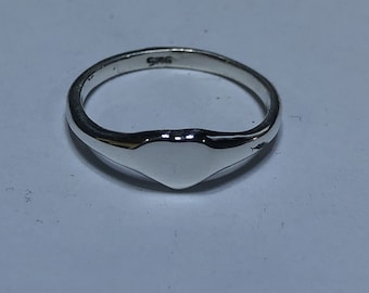 Heart Ring in Sterling Silver