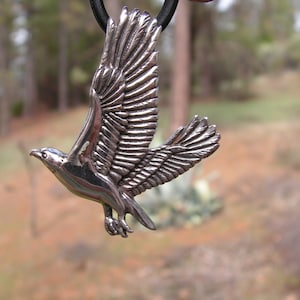 Eagle Pendant In Sterling Silver