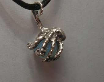 Pendentif Poulpe avec Opalite en Argent Sterling