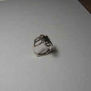 Octopus Ring In Sterling Silver image 7