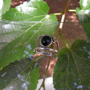 Onyx Ring In Sterling Silver image 5