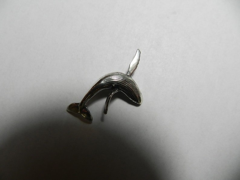 Humpback Whale Pendant In Sterling Silver image 8