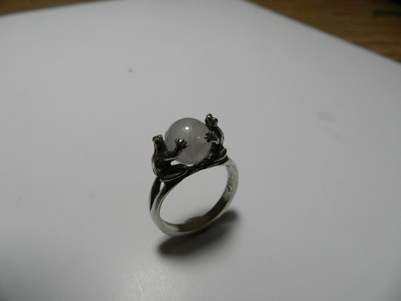 etsy frog ring