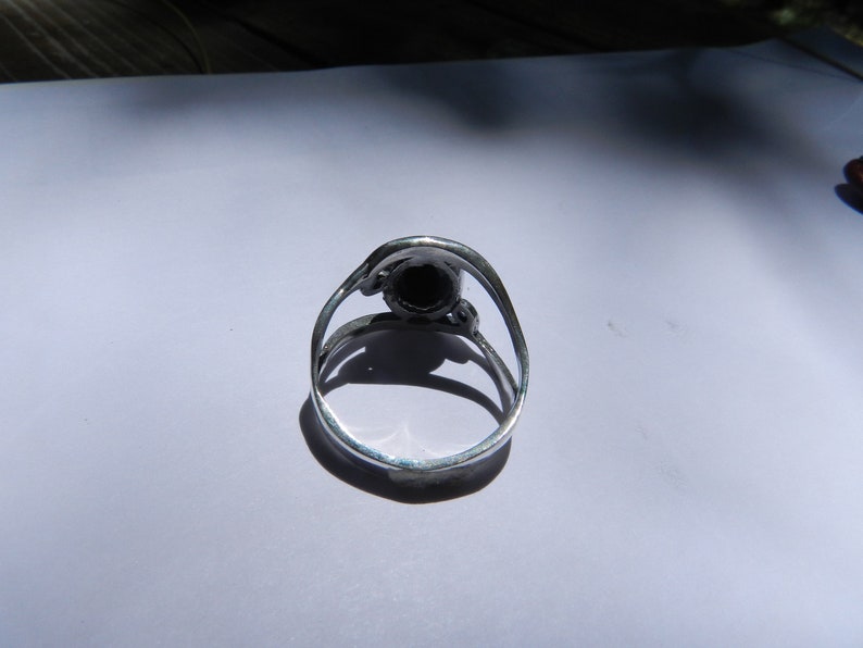 Onyx Ring In Sterling Silver image 7