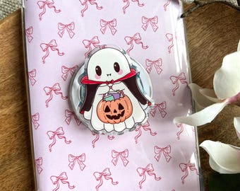 Trick or Books Halloween Ghost Kindle Phone Grip Bookish Fall Magnetic Kindle Holder Kindle Accessories Bookish Merch Gift for Book Lover