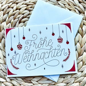 Biglietto di Natale ritagliato con busta, decorazione regalo, biglietto a tema festivo, biglietto invernale, biglietto di Buon Natale fatto a mano
