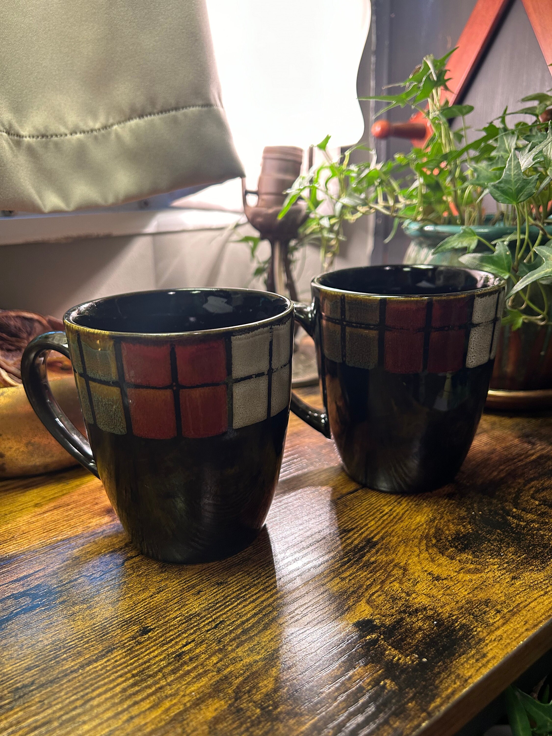 Pfaltzgraff Calico Stoneware rangy Mug
