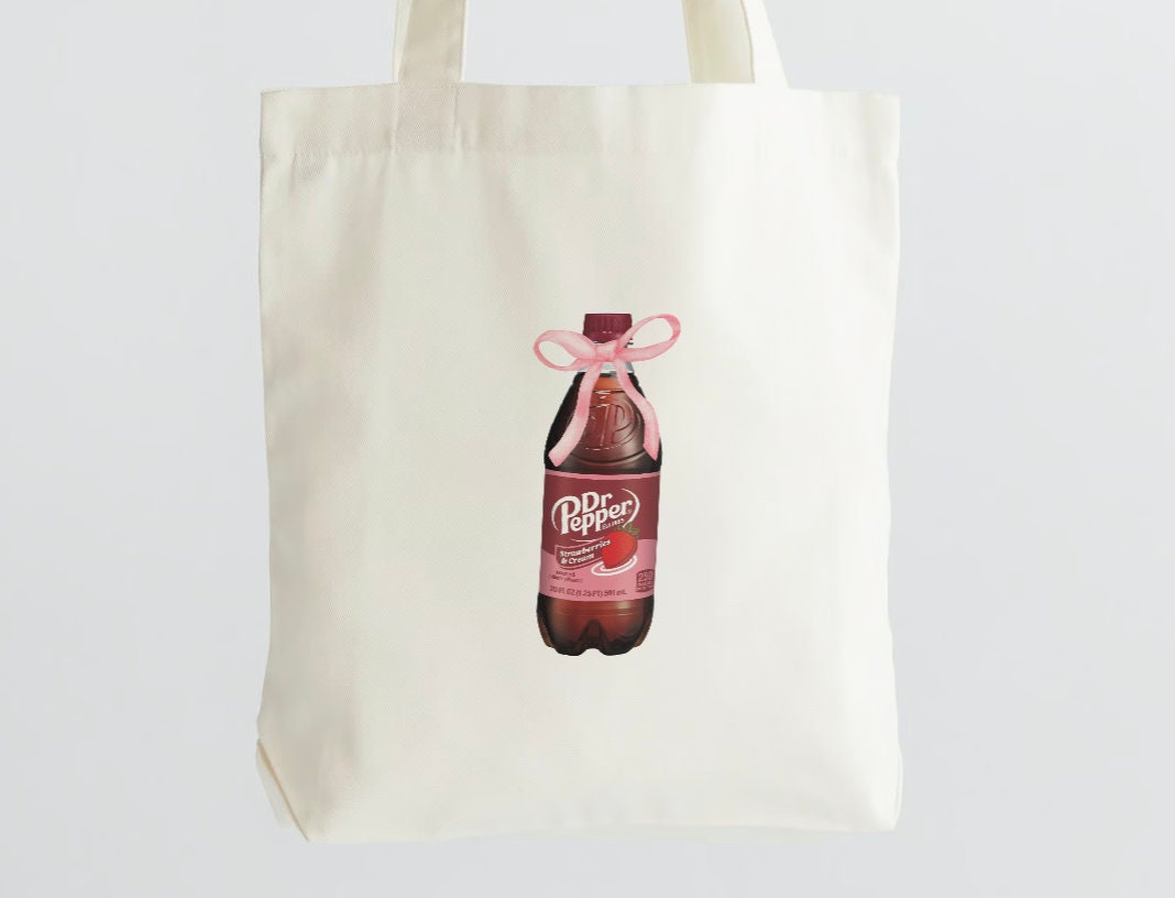 Coquette Dr. Pepper Tote Bag Etsy