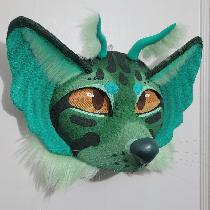Therian Mask Alien Cat - Etsy