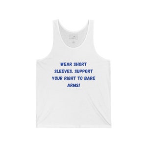 Unisex Jersey Tank YOUR RIGHT zdjęcie 1