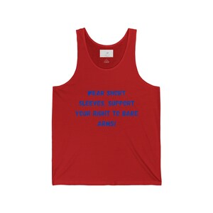 Unisex Jersey Tank YOUR RIGHT zdjęcie 3