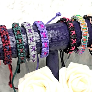 Macrame Design Bracelet (Color Choice)