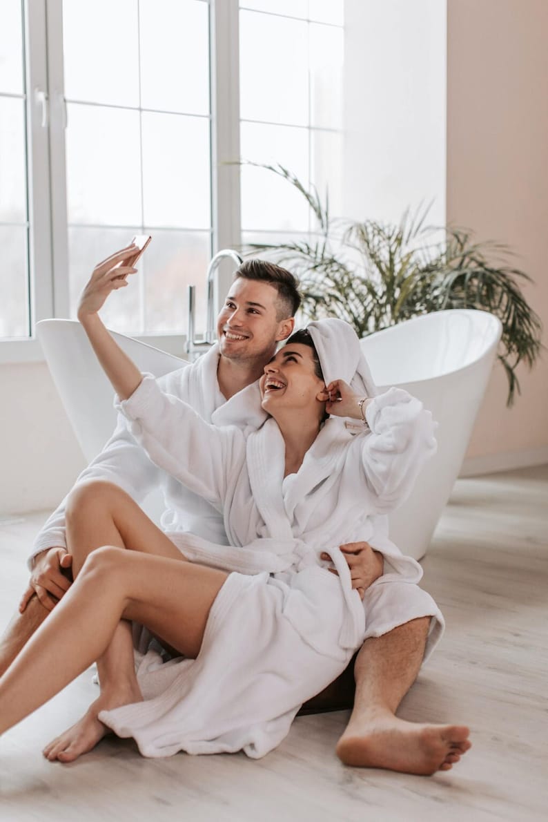 Bathrobe Plush Robe Luxurious Robes Women Robe Couple Robe Robe, Plush robe, Bathrobe, Couple robes, Matching couple robe, Robe for women, Robe for men, Women bathrobe, Men bathrobe, Anniversary gift, Luxurious robe, Christmas gift, Gift for her