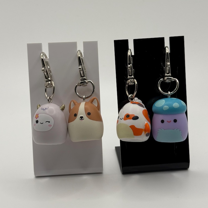 Squishmallow Clip-on Keychain - Etsy