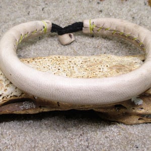 Bracelet Tan Cuir Gris Gris