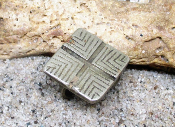 Antique Fulani Tuareg West African Square Ring - image 1