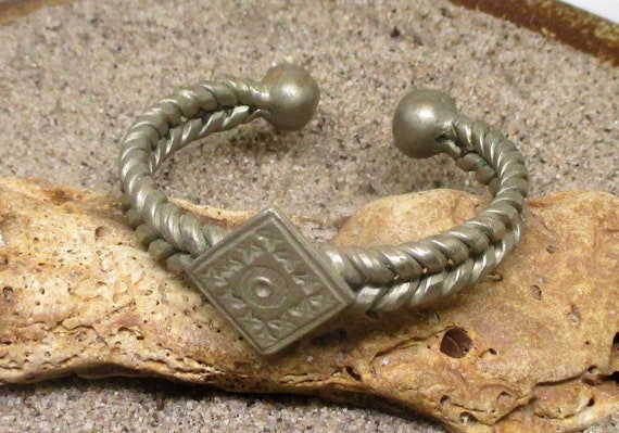 Antique Heavy Tuareg West African Bracelet - image 4