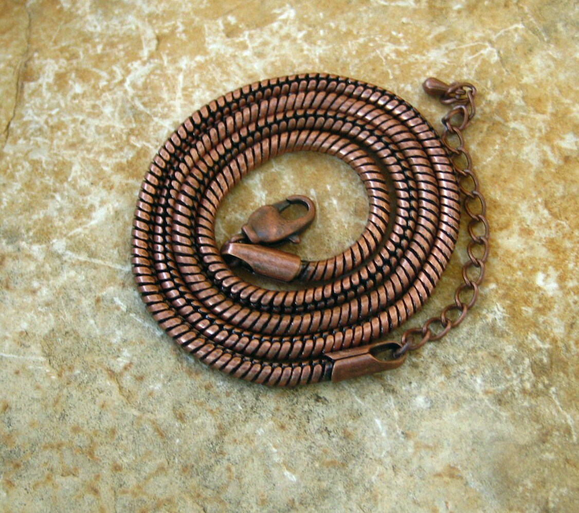 Copper choker necklace deals