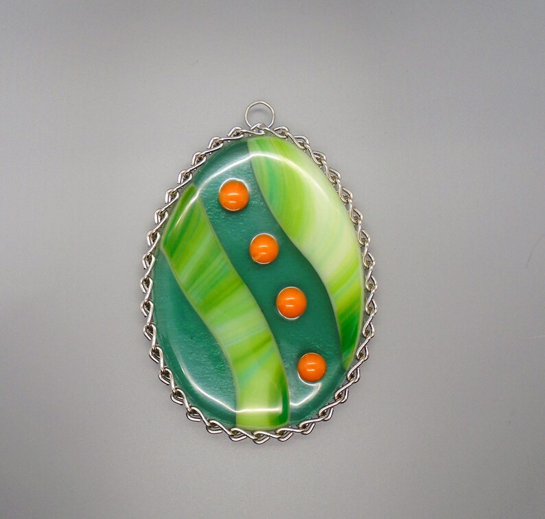 Glass Suncatcher Easter Egg Suncatcher Fused Glass Egg Medium Patchwork Fused Glass Easter Egg Easter Sun Catcher Spring Sun Catcher