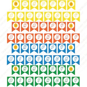 Lego - Verjaardagsbanner