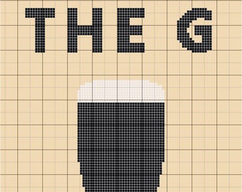 Split the G Guinness crochet pattern