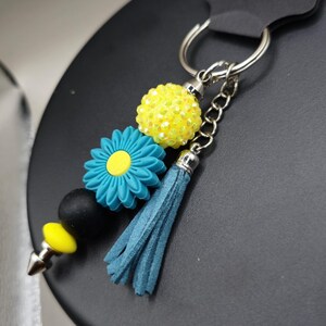 flower key ring