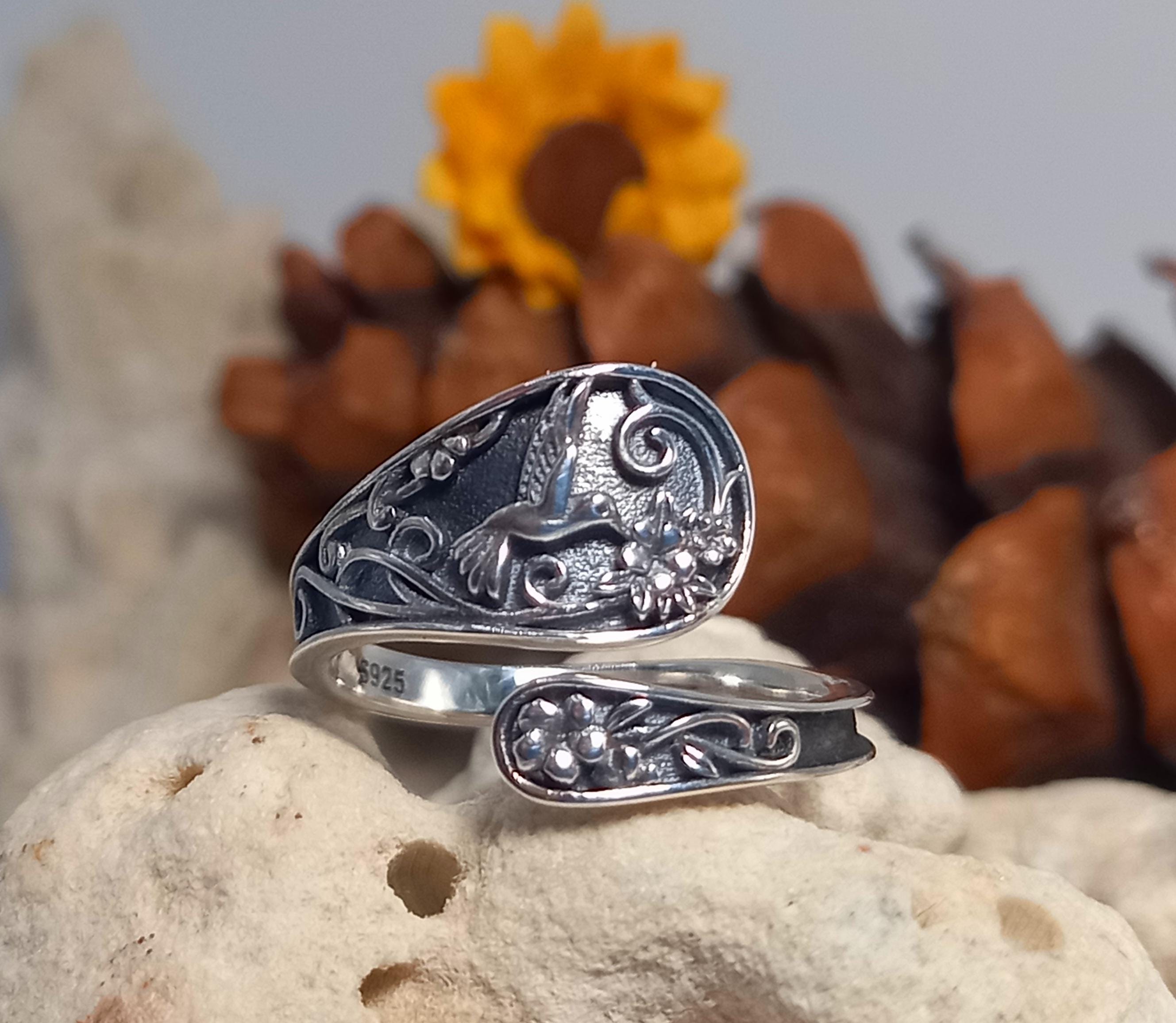 H 925 Silver Ring - Etsy