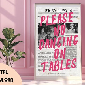 Typography Print, 70s Art, Trendy Wall Art, Psychedelic Poster, Aesthetic Print, Vintage Poster, Trippy Wall Art, Retro Newspaper Poster 167