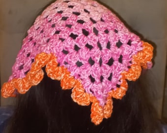 Crochet Valentine's Bandana
