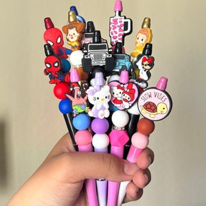 Beaded Pens, Funny Pens, Sarcastic Pens, Ball Point pens, Custom Pens, Journal Pen, Refillable Pens, Cute Pens, Gag Gift, Party Favor